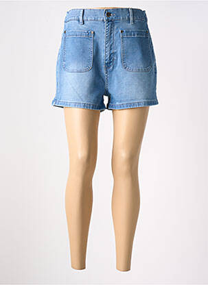 Șort țesătură denim mărime normală albastru WAXX femeie