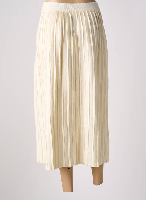 Fustă lungă bej CHERRY PARIS femeie