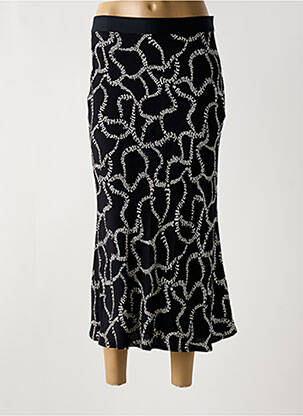 Fustă lungă negru IKKS femeie