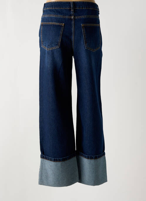 Blugi cu croială evazată albastru JOHANNA PARIS femeie