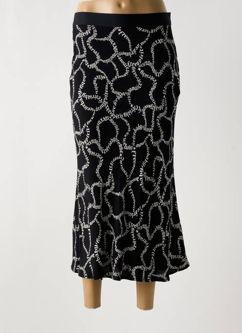 Fustă lungă negru IKKS femeie