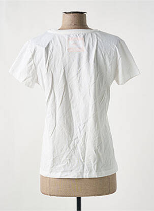 Tricou serigrafie mâneci scurte alb REALLY DOESN'T MATTER femeie
