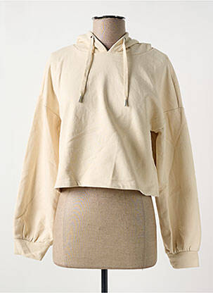 Hanorac cu glugă bej ONLY femeie