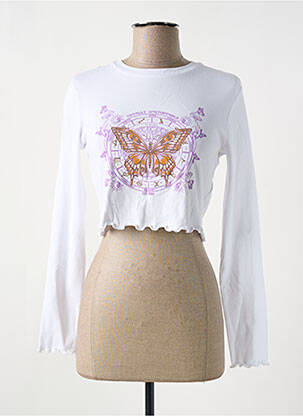 Tricou alb TALLY WEIJL femeie