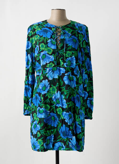 Rochie scurtă albastru MANGO femeie