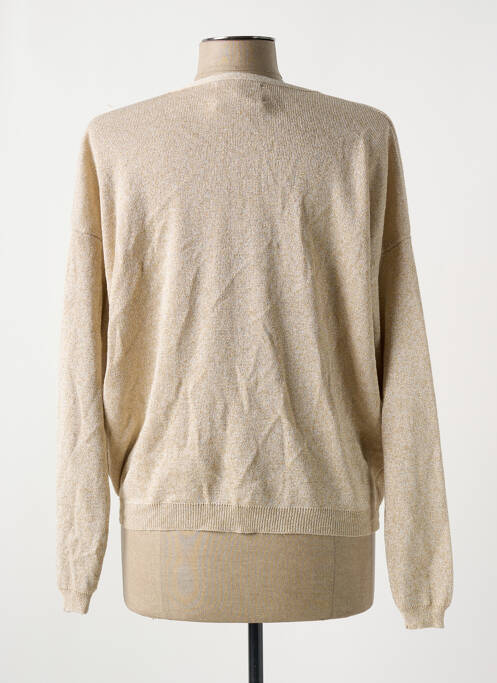 Vestă cu mâneci lungi auriu BELLITA femeie