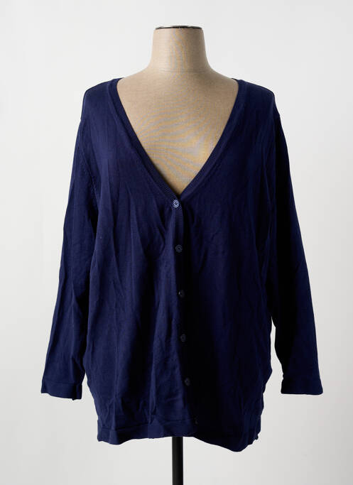 Vestă cu mâneci lungi albastru SHEEGO femeie