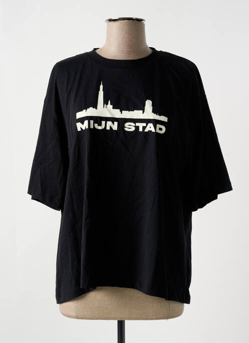 Tricou negru TOURIST LEMC femeie