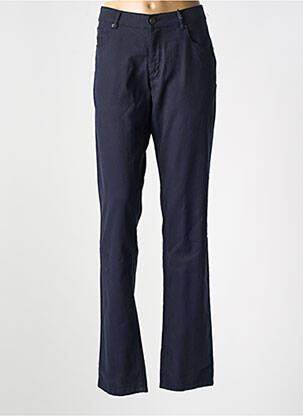 Pantalon drept elasticitate mărime normală albastru STATE OF ART femeie