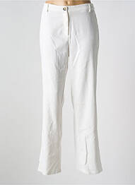 Pantalon drept elasticitate mărime normală alb VILA femme