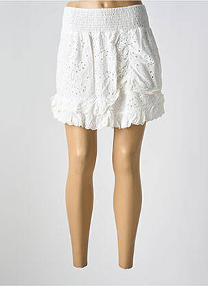 Fustă scurtă alb HAILYS femeie