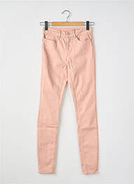 Blugi cu croială slim elasticitate talie înaltă roz VERO MODA femme