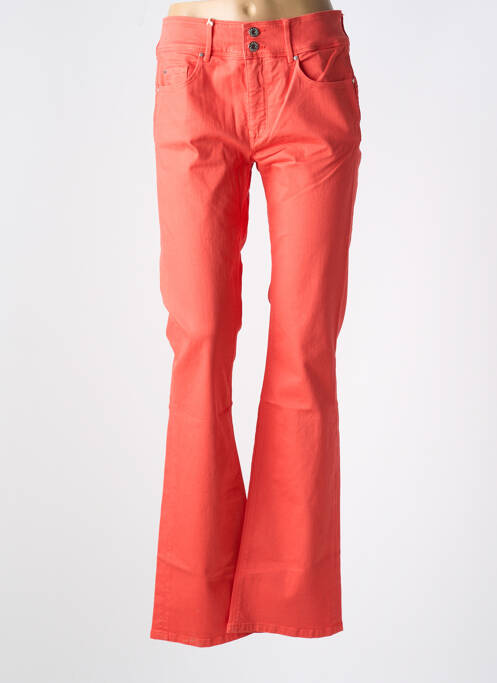 Blugi cu croială evazată portocaliu SALSA femeie