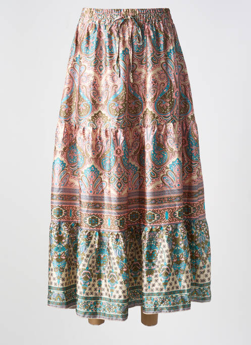 Fustă lungă roz JS MILLENIUM femeie