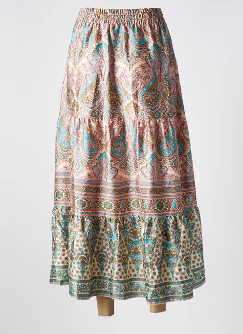 Fustă lungă roz JS MILLENIUM femeie