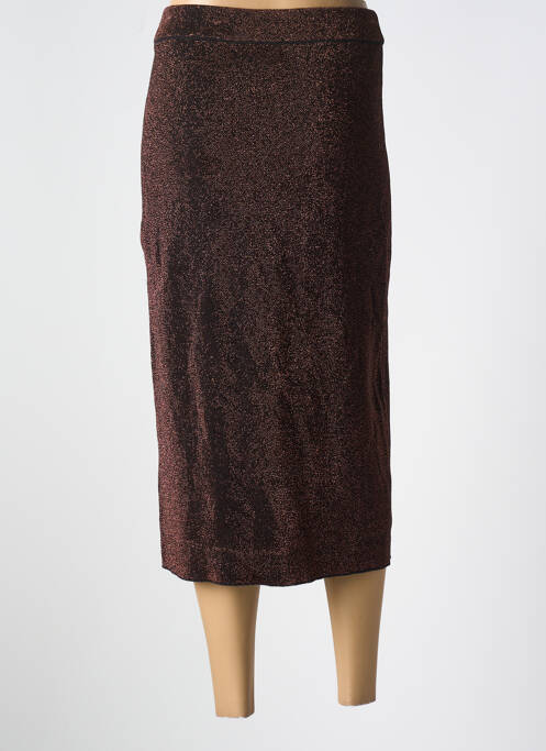 Fustă lungă maro DEUX. BY ELINE DE MUNCK femeie