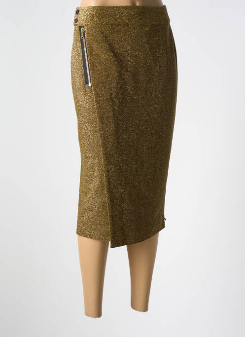 Fustă midi auriu MAISON SCOTCH femeie