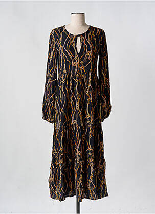 Rochie lungă negru ASTRID BLACK LABEL femeie