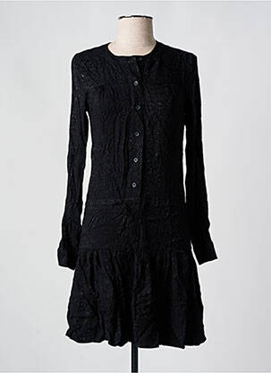 Rochie scurtă mâneci lungi mâneci lungi negru ASTRID BLACK LABEL femeie