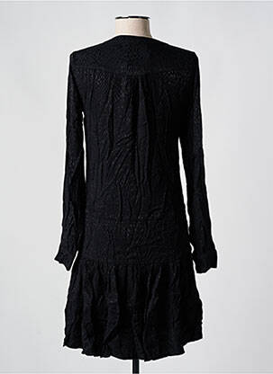 Rochie scurtă mâneci lungi mâneci lungi negru ASTRID BLACK LABEL femeie