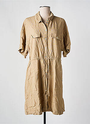 Rochie midi maro VERO MODA femeie