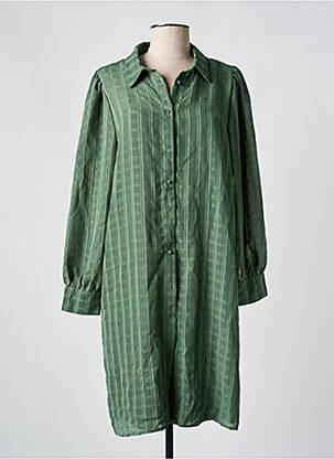 Rochie midi verde NEON & NYLON femeie