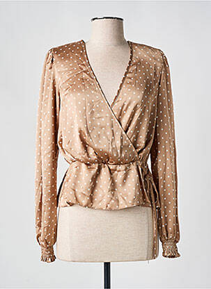 Bluză maro GUESS femeie