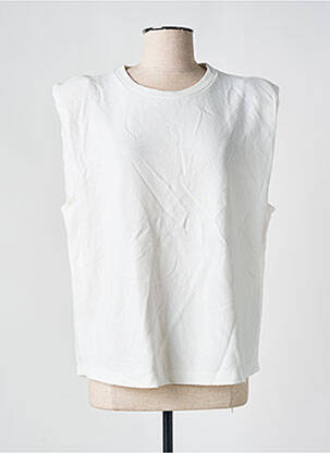 Maiou alb DEUX. BY ELINE DE MUNCK femeie