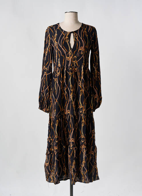 Rochie lungă negru ASTRID BLACK LABEL femeie