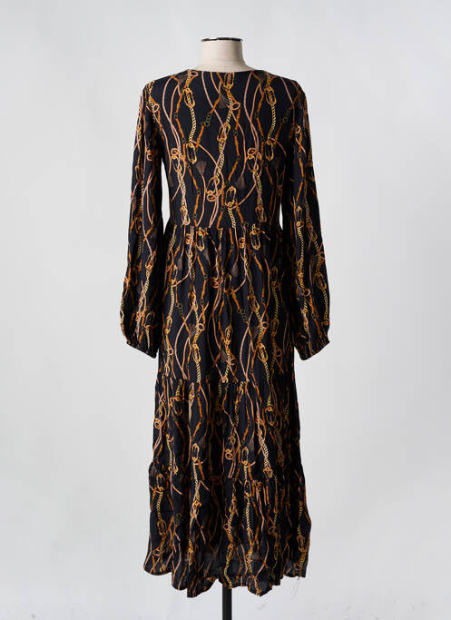 Rochie lungă negru ASTRID BLACK LABEL femeie