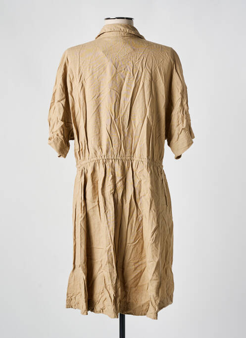 Rochie midi maro VERO MODA femeie