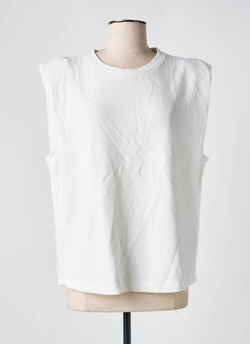 Maiou alb DEUX. BY ELINE DE MUNCK femeie