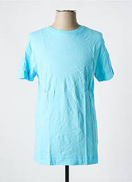 Tricou croială dreaptă mâneci scurte albastru TALLY WEIJL homme