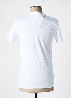 Tricou croială dreaptă mâneci scurte alb CALVIN KLEIN bărbat