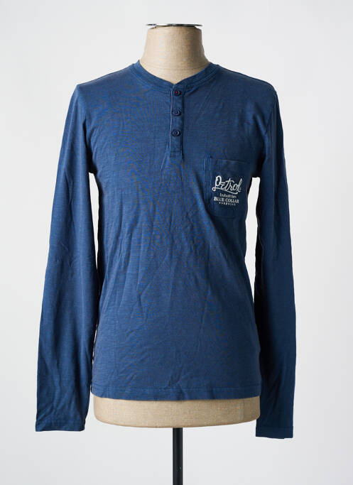 Tricou albastru PETROL INDUSTRIES femeie