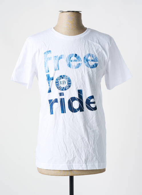 Tricou alb R.EV 1703 BY REMCO EVENPOEL  bărbat