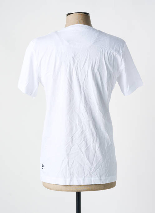 Tricou alb R.EV 1703 BY REMCO EVENPOEL  bărbat