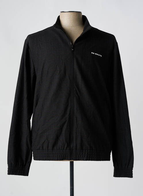 Jachete casual negru TOURIST LEMC bărbat