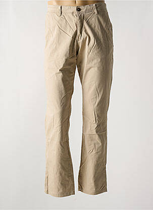 Pantalon chino elasticitate mărime normală bej JACK & JONES bărbat