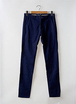 Pantalon chino elasticitate mărime normală albastru BRUCE & BUTLER  bărbat