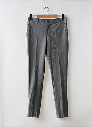 Pantalon drept mărime normală mărime normală gri JACK & JONES bărbat