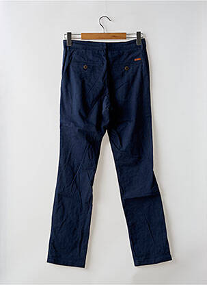 Pantalon chino elasticitate mărime normală albastru JACK & JONES bărbat