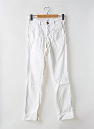 Pantalon chino elasticitate mărime normală alb JACK & JONES bărbat
