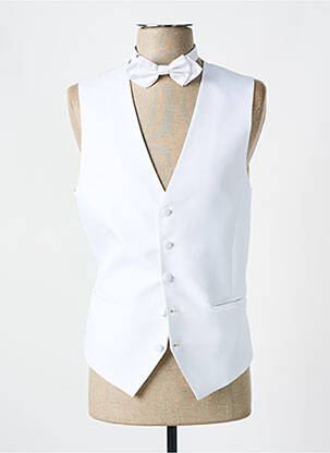 Vestă fără mâneci alb MONSIEUR PEKTRUS BLANCO bărbat