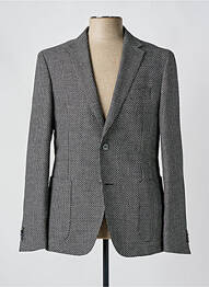 Sacou țesătură melanj negru HUGO BOSS homme