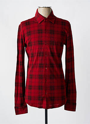 Cămașă cu mâneci lungi roșu MAJESTIC FILATURES bărbat