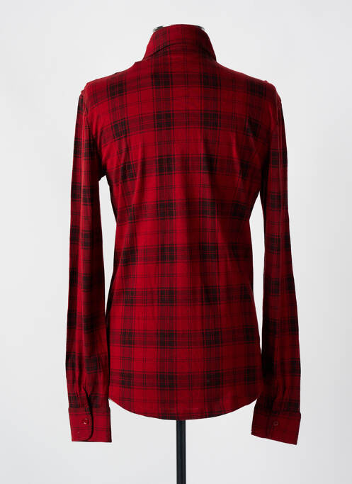 Cămașă cu mâneci lungi roșu MAJESTIC FILATURES bărbat