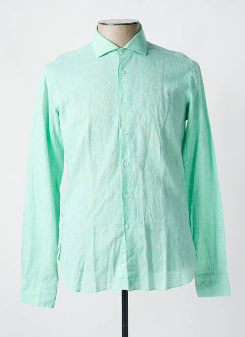 Cămașă cu mâneci lungi verde ORIAN bărbat