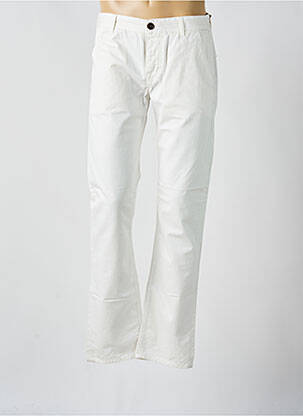 Pantalon drept alb SCARTI-LAB bărbat