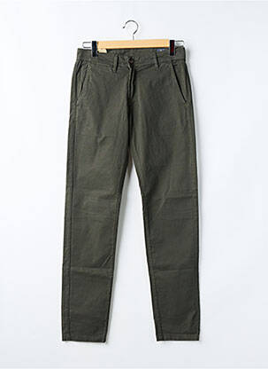 Pantalon chino elasticitate mărime normală verde IMPAQT bărbat